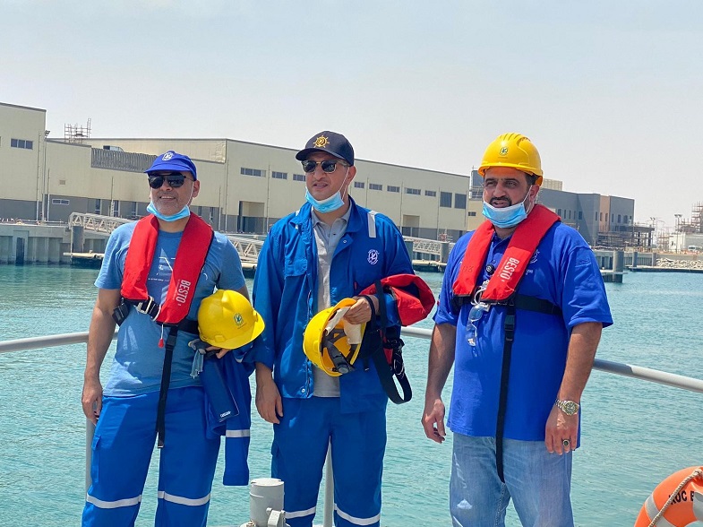 Pages Marine Operations Group Visits KIPIC Facilities at AlZour